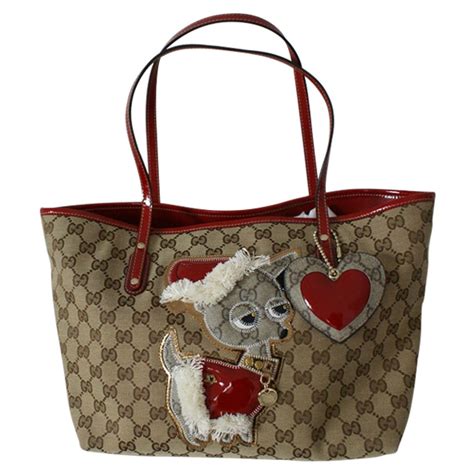 gucci chihuahua purse|Gucci designer dog clothing.